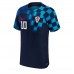 Cheap Croatia Luka Modric #10 Away Football Shirt World Cup 2022 Short Sleeve